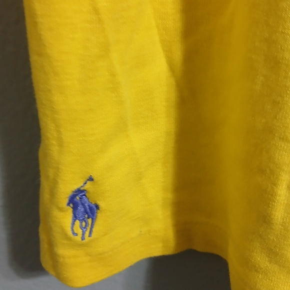 Polo by Ralph Lauren Women's Yellow Top‎ - Picture 3 of 8